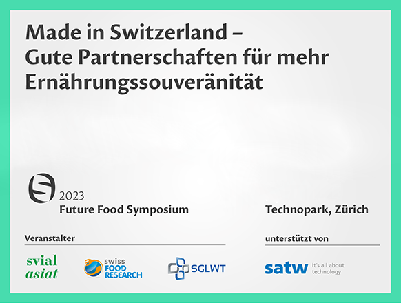Read more about the article Verschiebung Future Food Symposium